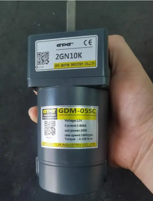 Eixo do Motor Gpg dc 30w 12v mm Eixo do Motor 1800rpm 24v