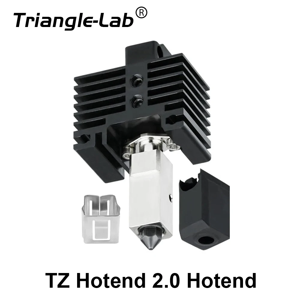 

Trianglelab TZ 2.0 Hotend For Bambu Lab X1 P1P TZ Modular Printhead Assembly Hardened Steel Nozzle Extruder Kit VORON 3D Printer