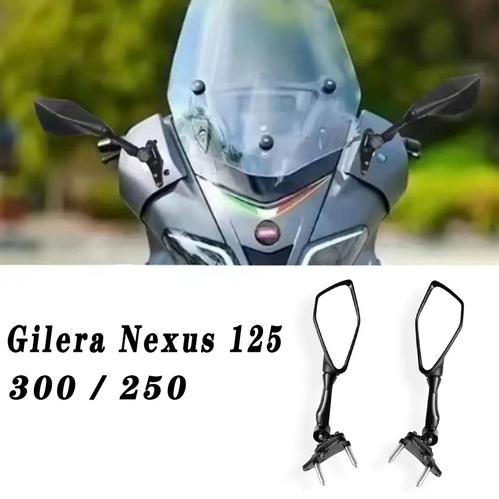 For Gilera Nexus 125 / 300 / 250 Special Rear Shift Rearview Mirror Athletics Rear View Mirror