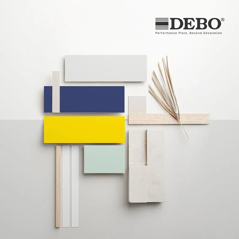 custom.DEBO Simple HPL Design Restaurant Dining Table and Chairs Cafe Furniture