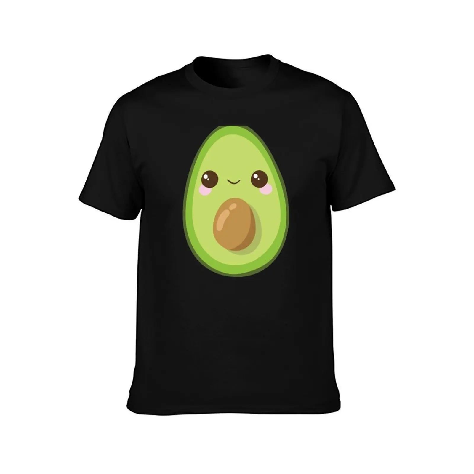 Cutest Avocado Ever T-Shirt, Summer Casual Cotton Tee, Oversized Streetwear Tops, Vintage Graphic Print, Loose Fit Short Sleeve