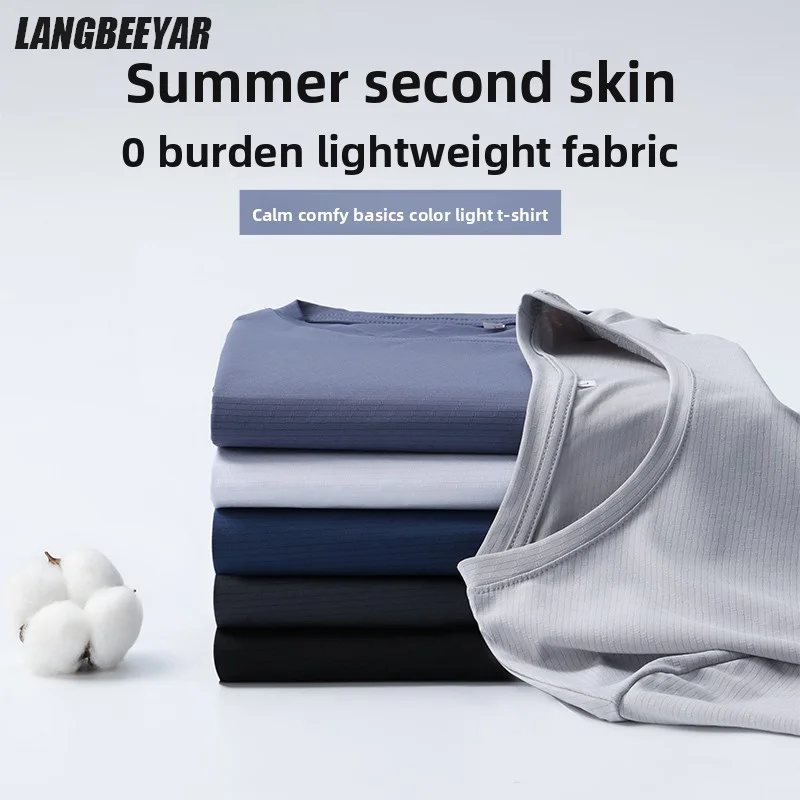 

Top Quality New Summer Brand Tops Round Neck Plain Soft Tshirts Men t Shirt 2025 Short Sleeve Casual Fashion Mens Clothes