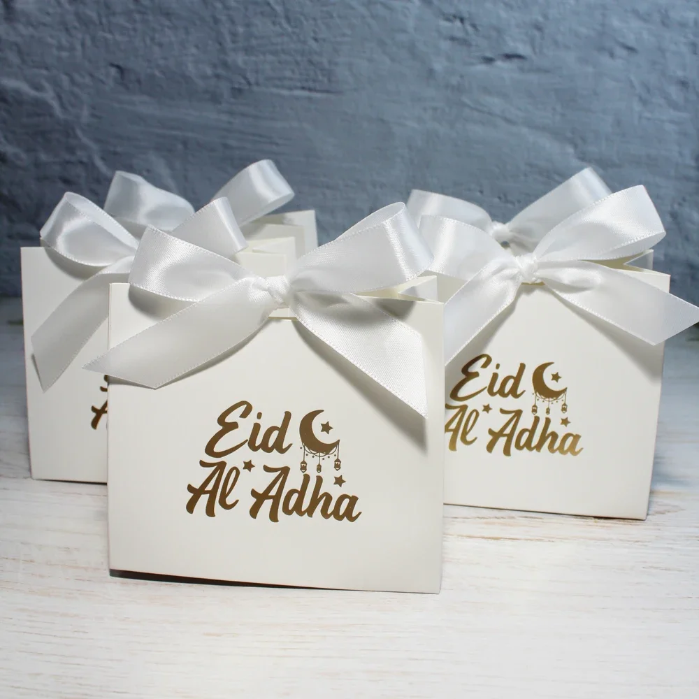 

Moon Eid Al-Adha Candy Box Star EID Mubarak have a blessed eid candy gift boxes Muslim Islamic Ramadan Kareem Holiday Party