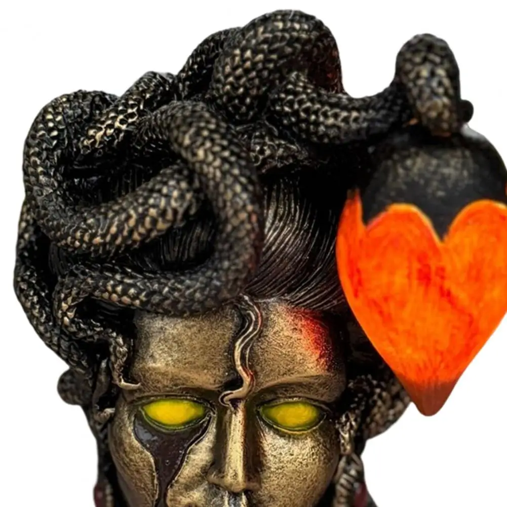 Zestaw lamp biurkowych LED z motywem Gorgon Retro Mythology, lampka nocna do sypialni, dekoracyjne siostry, kolekcja, oświetlenie stołu