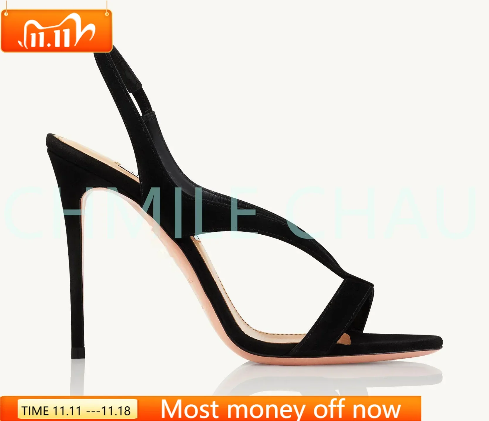 

【Measure your feet length before order】Designer Women Sandal Sexy High Heels Party Dress Luxury Lady Shoe Dropshipping 71-CHC-30