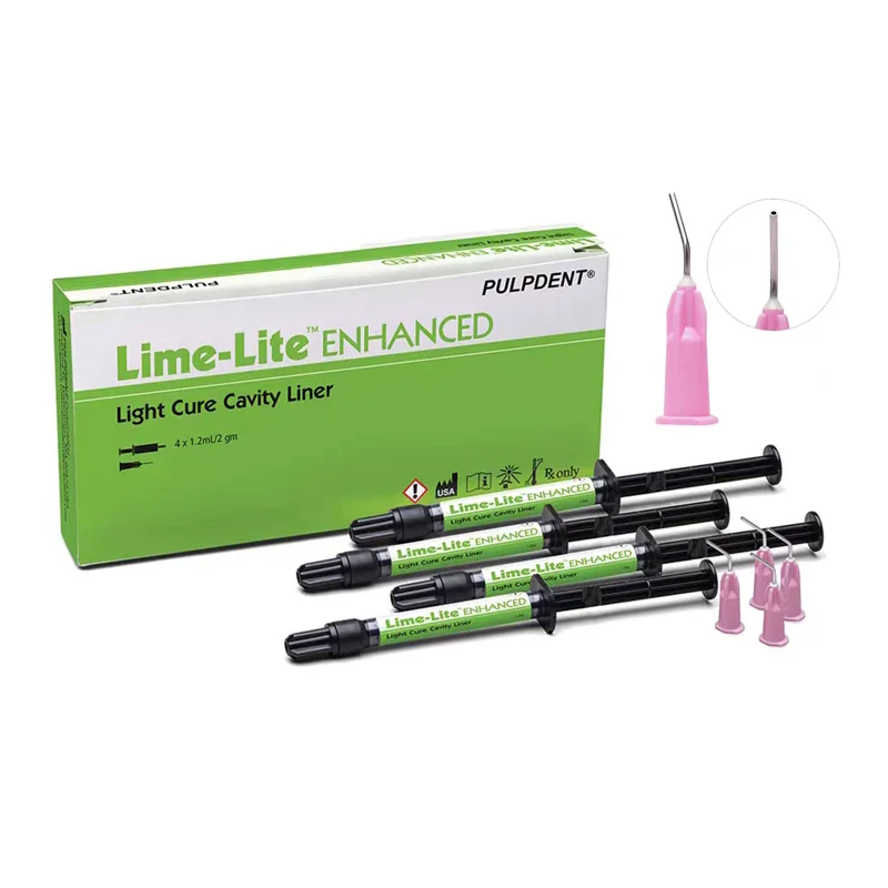 

Dental Material Lime Lite Light Curing Base Liner Filing Material Dental Hole Baseliner Light Curing Calcium Hydroxide Material