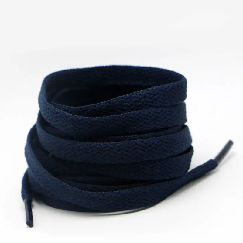 Navy blue sneakers shoelaces canvas shoes casual shoes basketball running shoes flat.