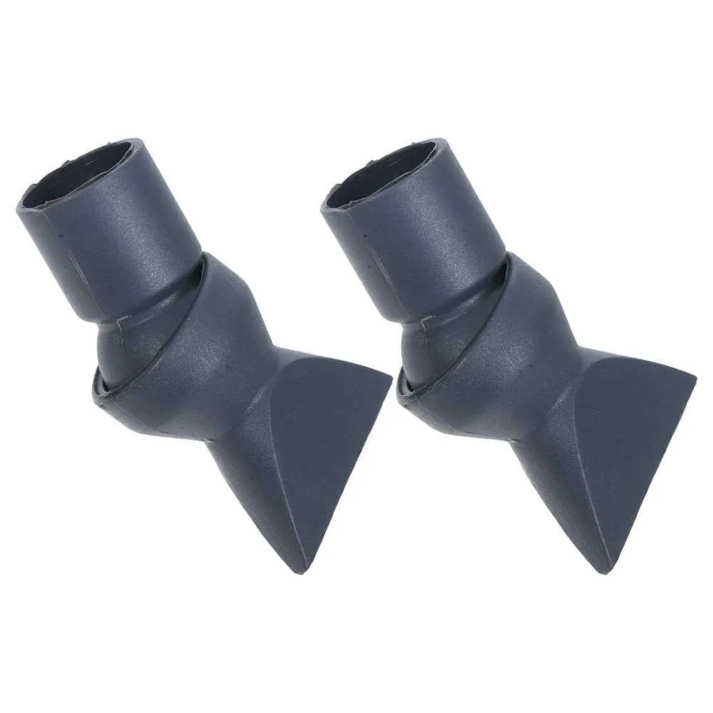 

2Pcs Aquarium Duck Flat Nozzle 360 Degree Water Outlet Efficient Return Pipe Pump Nozzle Fish Tank Circulation Aerator