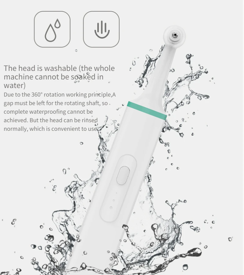 

Tooth Polisher Electric Toothbrush Electric Toothbrush Adult Toothbrush Cleaning Whitening Teeth Remove Smoke Stains and Plaque