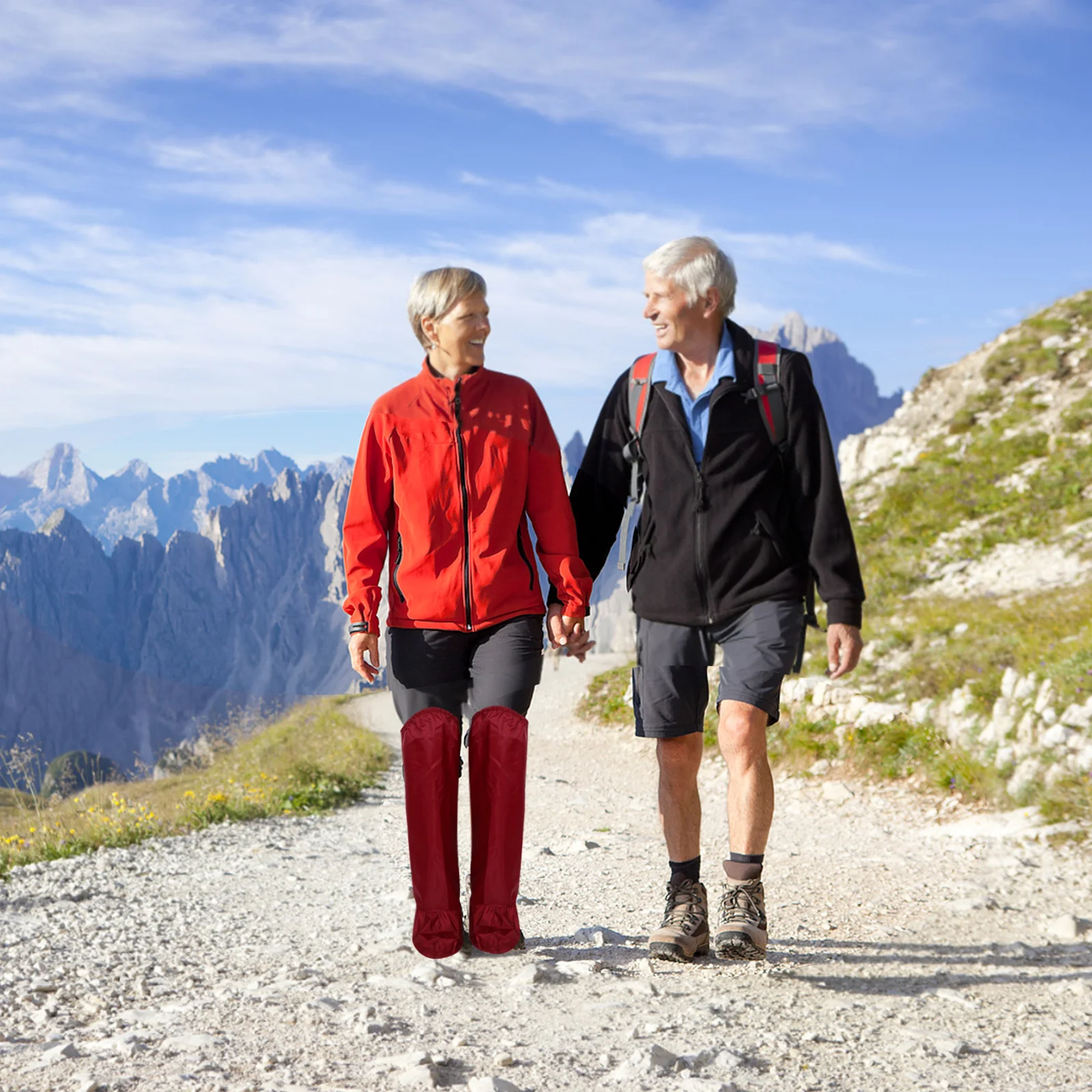 

1pcs 1 Pair Waterproof Boot Covers Reusable For Motorcycle Cycling Hiking Rain Gear Men Windproof Foot Cover Outdoor Durable