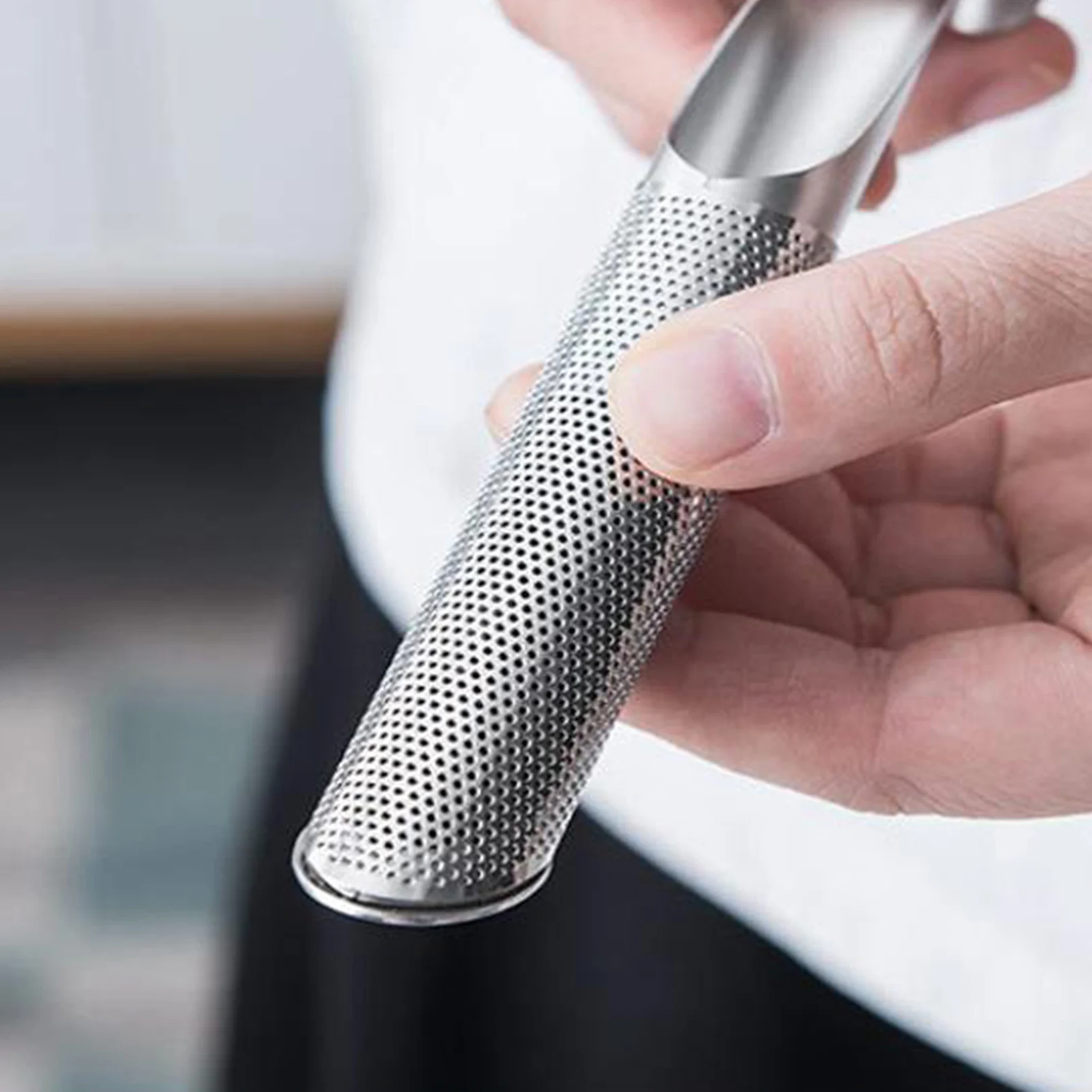 Infusor de Té de Acero Inoxidable con Gancho para Colgar, Difusor de Té para Infusión de Tés y Cafés de Hojas Sueltas