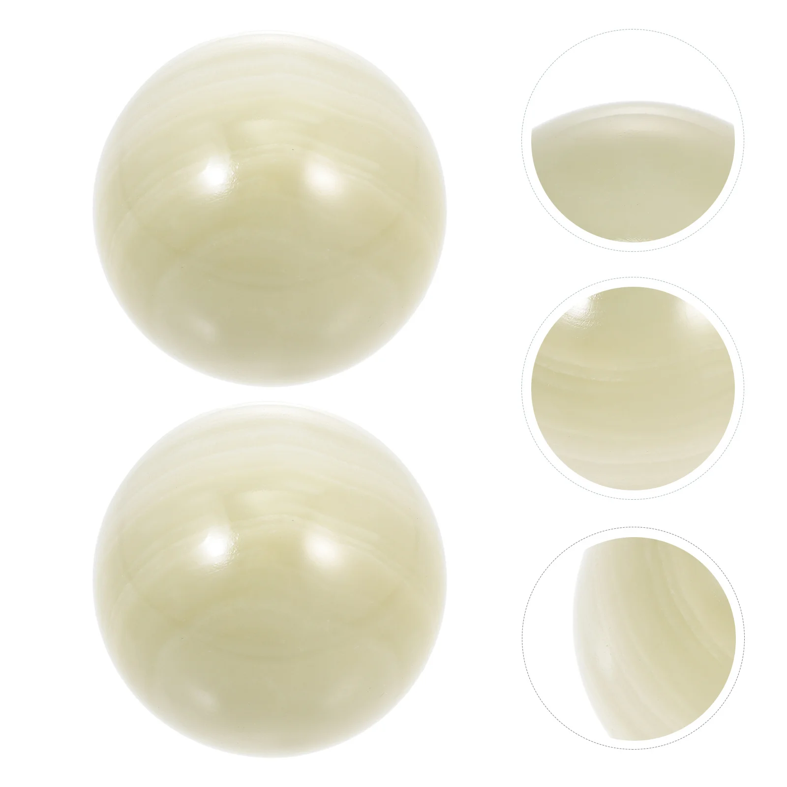 

2 Pcs Exercise Ball Hand Muscle Balls Finger Chinese for Therapy Round Rotating