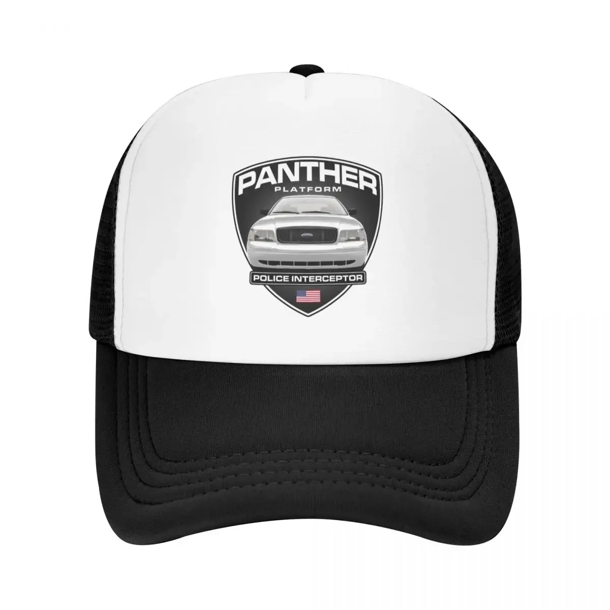 Panther Platform - CVPI White Car Baseball Cap Sports Cap Beach Bag fashionable For Men Women's