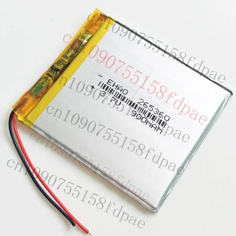 

OK 3.7V 265360 900mAh Lipo Polymer Rechargeable Battery For Camera Watch GPS Mp3