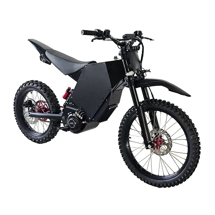MDX-30 Electric Bike 72V 75AH Lithium Battery & 16KW Single Speed Mid Drive Motor Disc Brake & Central Motor
