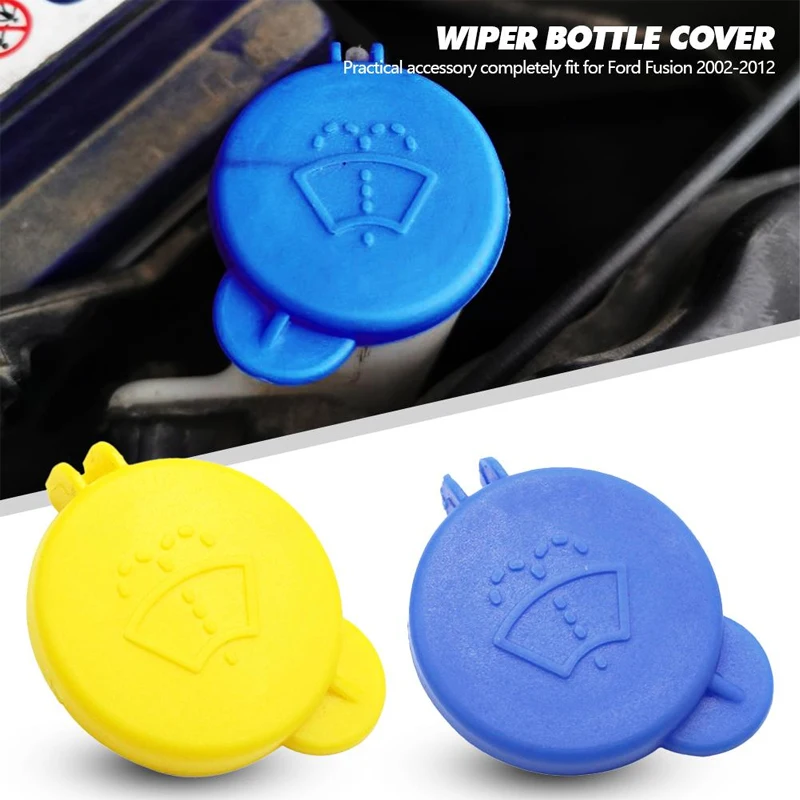 

For Ford Fiesta MK5 MK6 2005-2008 Fusion 2001-2008 Windshield Wiper Washer Fluid Reservoir Cover Water Tank Bottle Cap 1488251