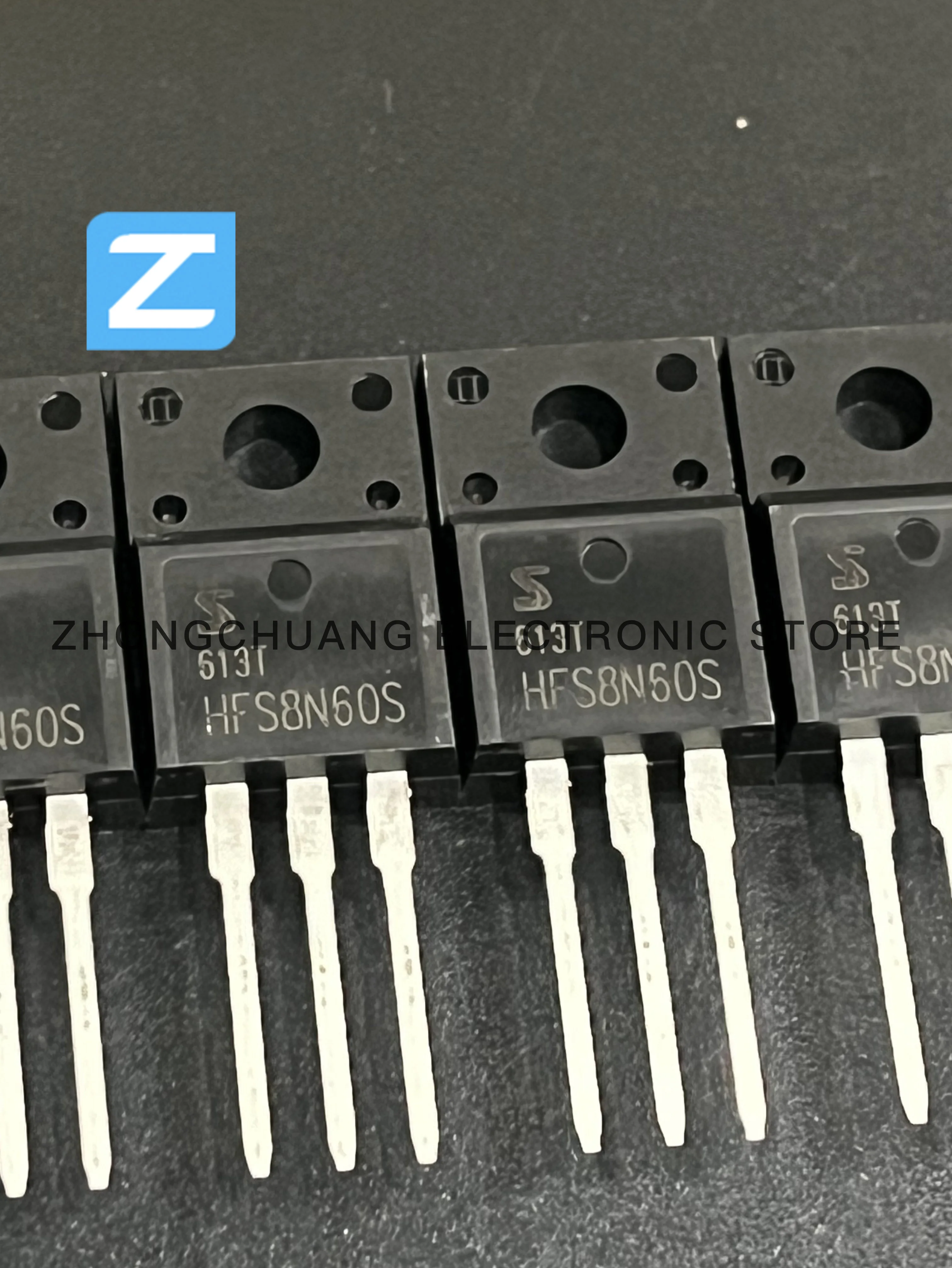 1-10PCS HFS8N60S TO-220F 600V 7.5A N-Channel MOSFET ใหม่เดิม