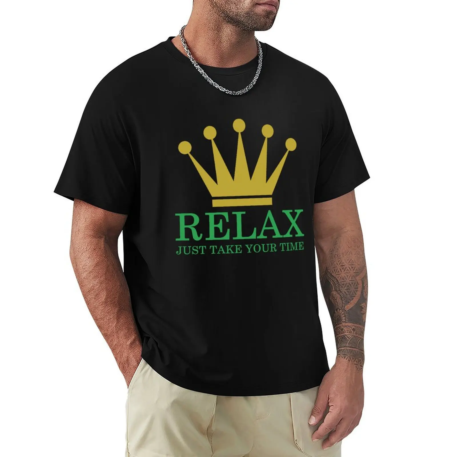Relax - Original remastered T-Shirt Casual Daily Wear Short Sleeve Top
