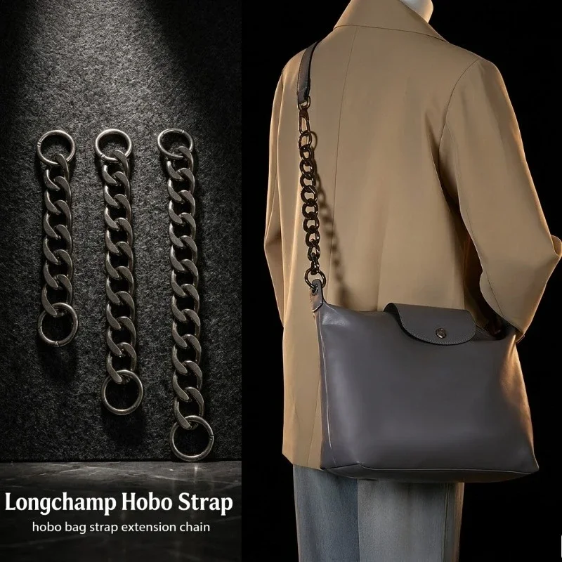 Handbag Strap Extender Chain Crossbody Conversion Kit Bag Insert Organizer for Nylon Hobo Tote Underarm Purse Accessories