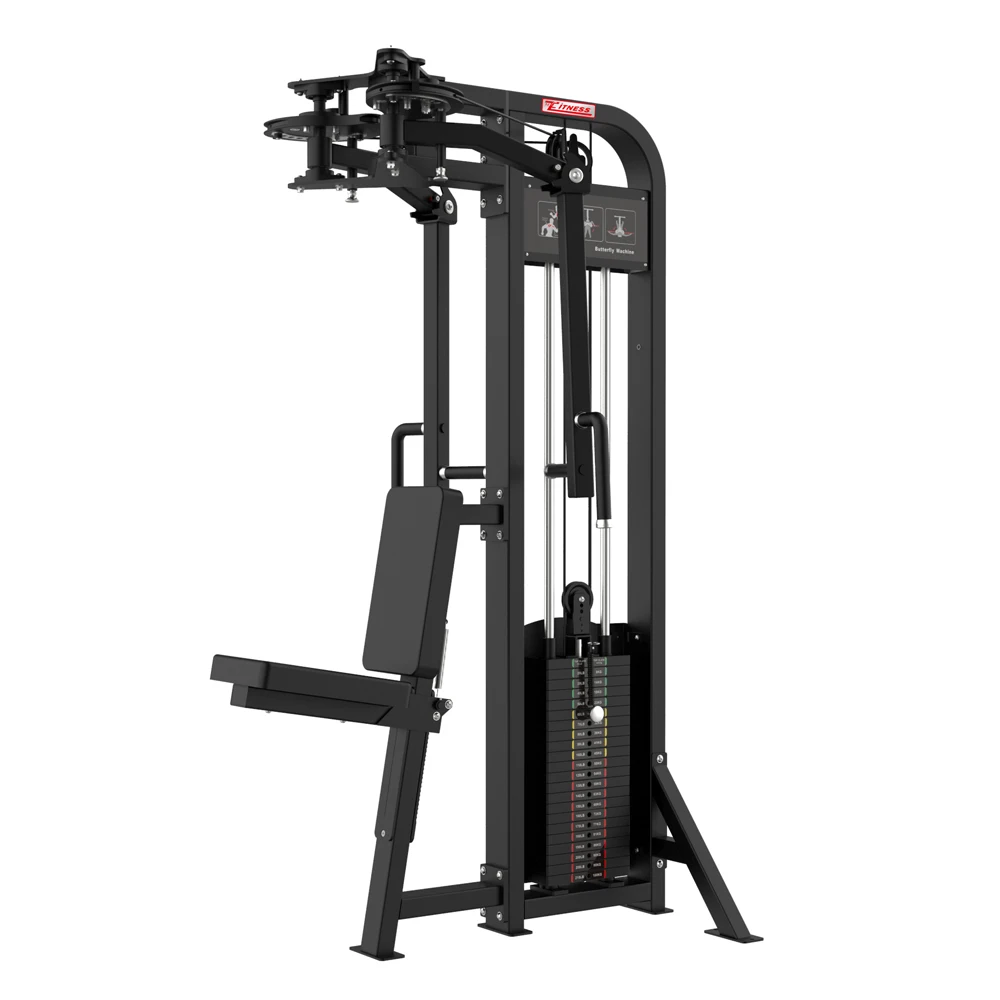 Professional Strength Training Machine Chest & Back Exercise Machine Pec Deck Rear Delt Machine Gym Equipment
