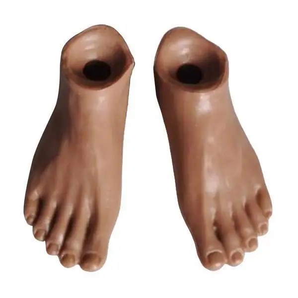 

Action Figure Accessories 1/6 Scale Body Replacement Hands Feet Neck Connectors ABS Plastic for Collector Display