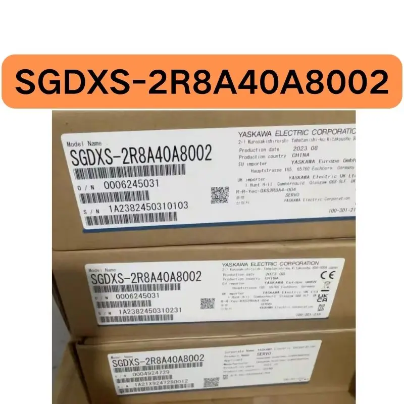 

New SGDXS-2R8A40A8002 servo drive 400W in stock for quick delivery