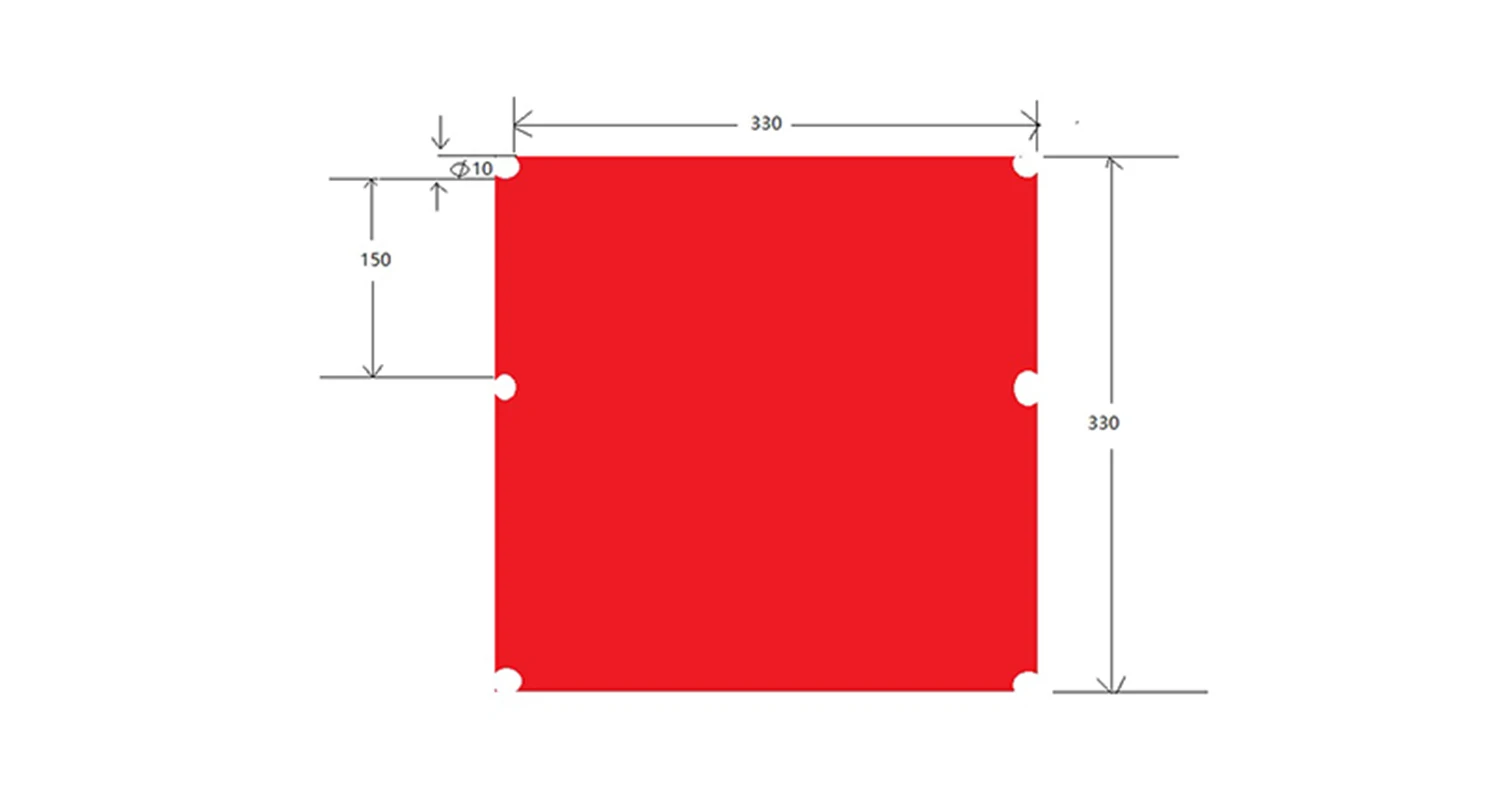 

Silicone Heater 330x330mm 750W for Tronxy X5S 3D Printer HeatBed Upgrade Custom design