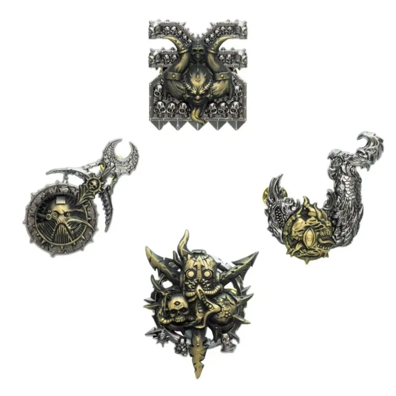 Game Peripherals Jewelry Mark of Ruinous Powers Badge New Boys Accessories Brooch Badge Hobby Collectible Gifts Unisex
