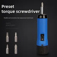 Adjustable Preset Torque Screwdriver kits With 4 bits Screw Fastening Hand Tools Interchangeable Head Torque Wrench