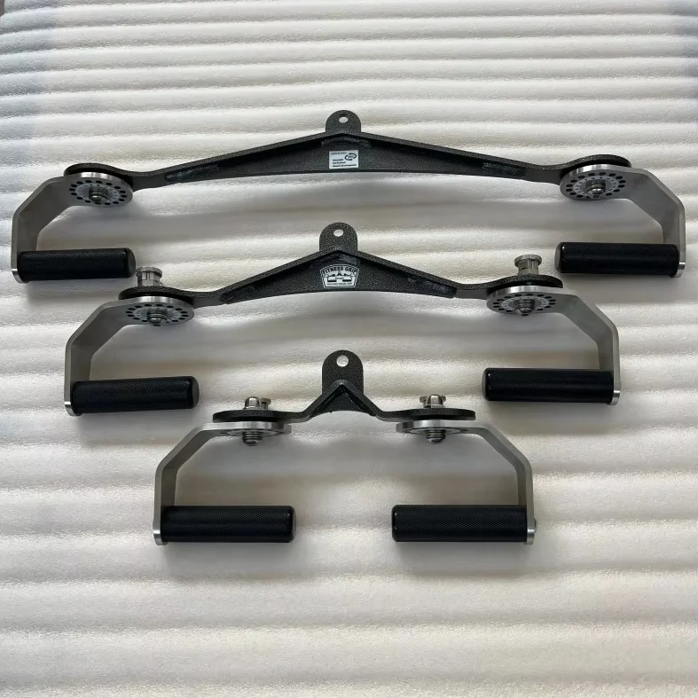 Krafttraining Gym Pull Down Ruderzubehör Bars Befestigung Griffe für Kabelmaschine