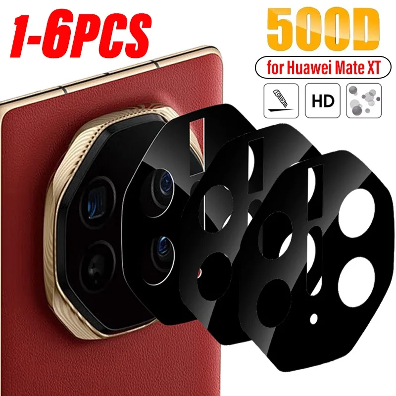 6-1PCS Lens Film for HUAWEI Mate XT Tempered Glass Anti-scratch Full Coverage Back Camera Lens Protective Film for HUAWEI MateXT