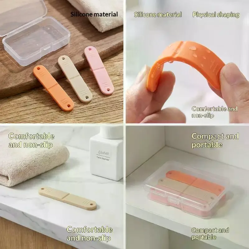 3Pcs Adjustable Cuttable Reusable Nose Shaping Sticker Nose-lifting Patch For Reshape Contour