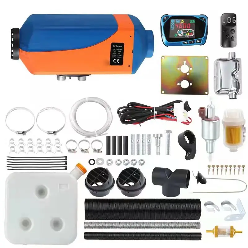 5kw 8kw Metal Air Diesel Parking Heater 12v 24V Split Type Parking Heater Portable In Winter