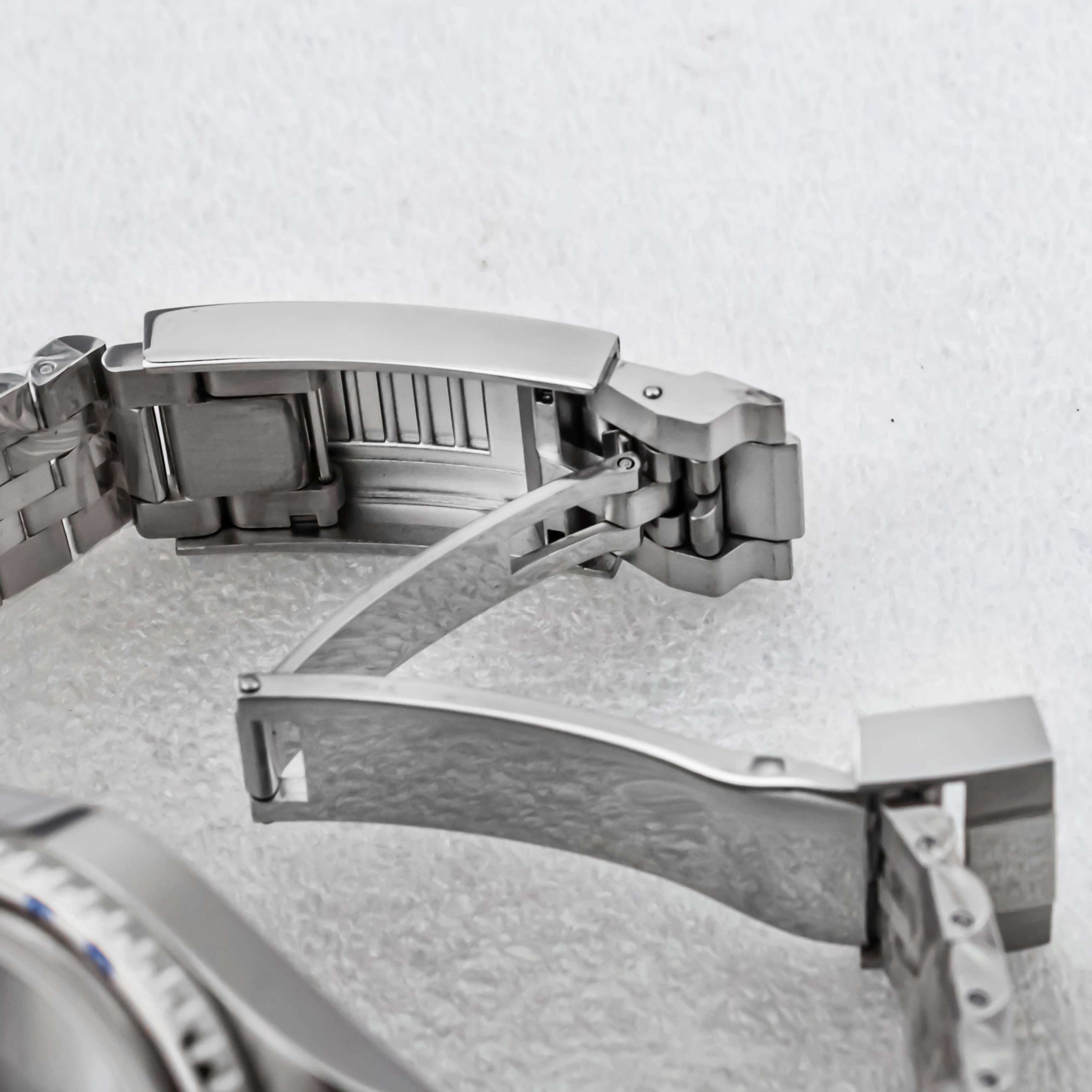 NH35 Case Jubilee Bracelet Stainless Sapphire Glass for NH34 NH35 NH36 movement 28.5mm dial MOD Submariner GMT Yacht Watch Case