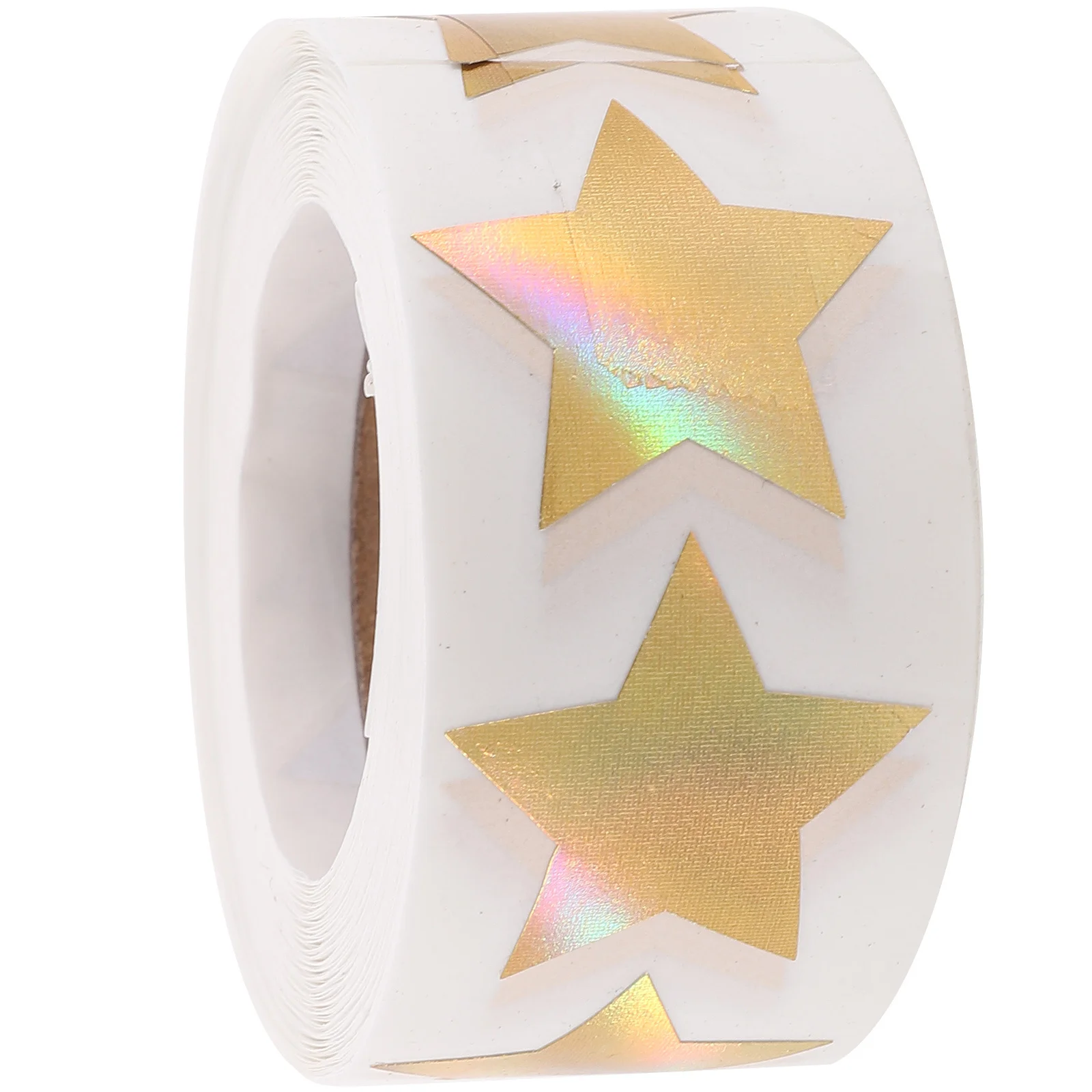 

1 Roll Five Point Star Stickers Sealing Labels for DIY Crafts Holiday Gift Tags Baking Decoration Party Favors Multi Function