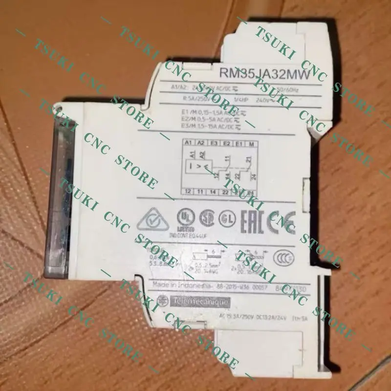 Second hand RM35JA32MW control relay tested OK and shipped quickly
