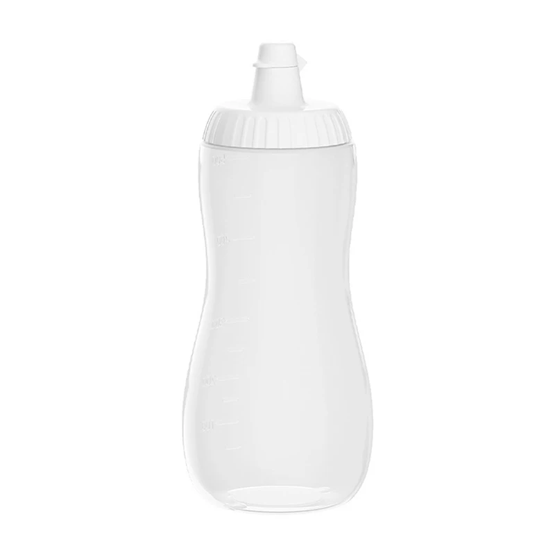 New 500ML Large Squeeze Condiment Bottles With Nozzles Ketchup BBQ Sauces Olive Oil Bottle Dispenser Squeeze Sauce Bottle