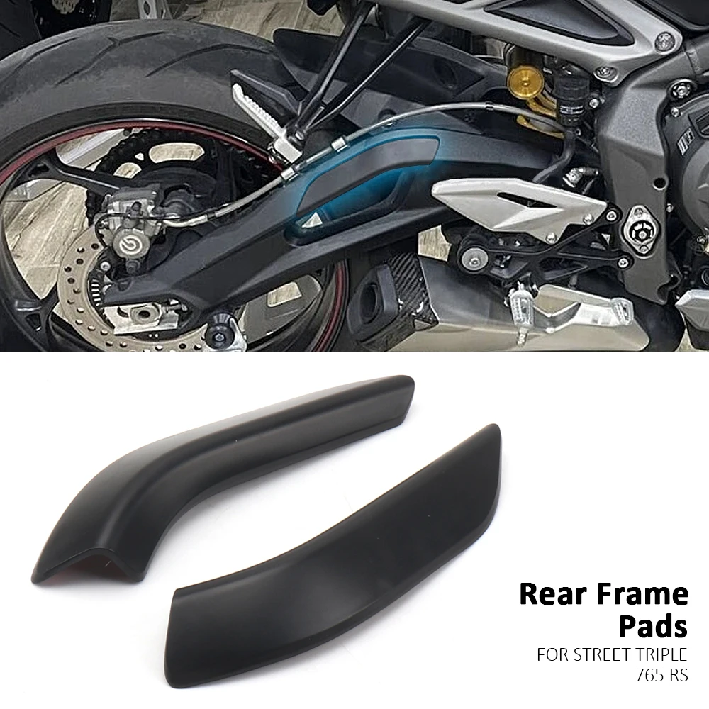 

New Motorcycle Anti-collision Protector Rear Stickers Side Protection Guards For Street Triple 765 RS For STREET TRIPLE 765RS