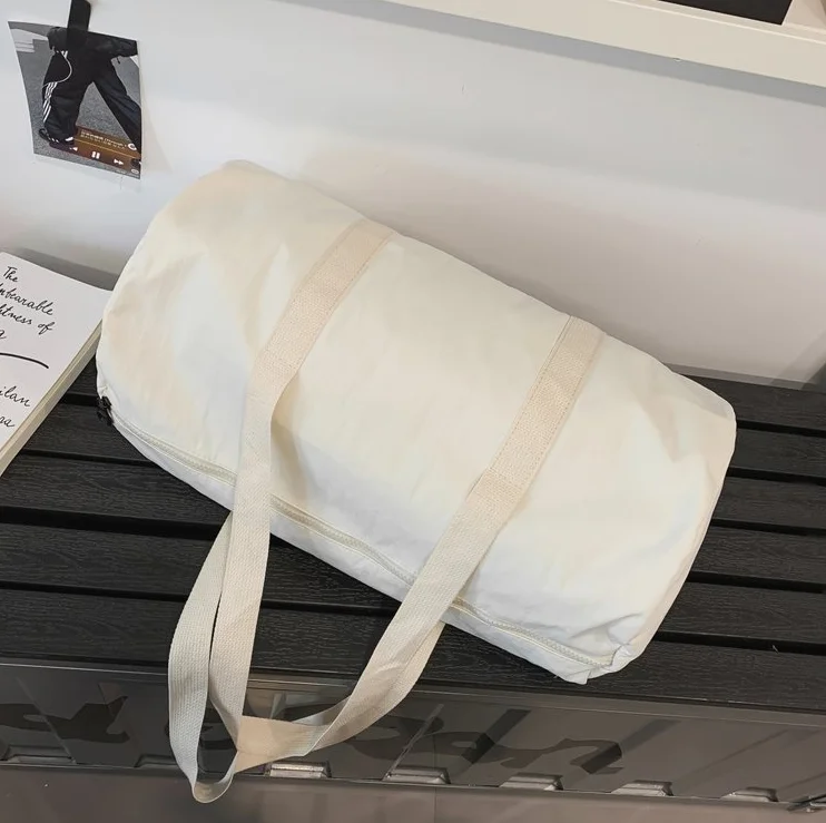 Large Capacity Solid Color Oxford Sewing Thread Zipper Travel Bags 2026 High Quality Concise Commute  Shoulder Bags for Women