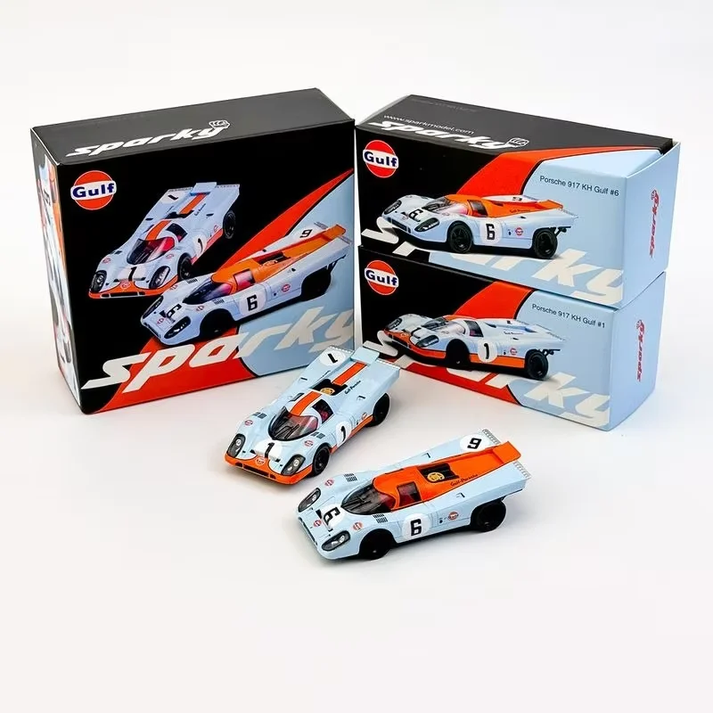 Sparky 1/64 Porsche 911 GT1 1997 double car Le Mans 24h 1:64 911 956 917 Racing model - Image 3