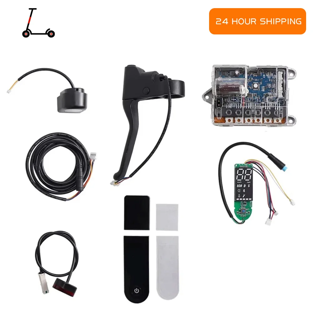 

Electric Scooter Control Motherboard Display Throttle Controller with Lights Brake Lever Set for Xiaomi M365/Pro Replacement