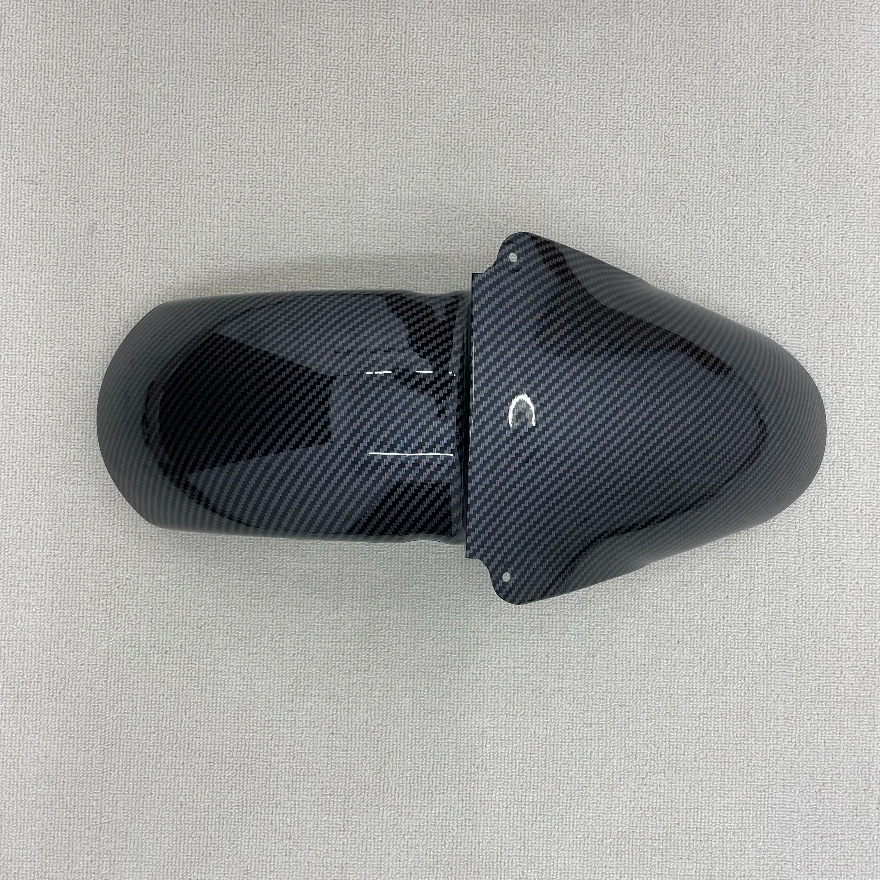 دراجة نارية هدية كاواساكي نينجا ZX6R 636 2000 2001 2002 ألياف الكربون الطلاء ألياف الكربون الطلاء الأمامي واقي الطين #4