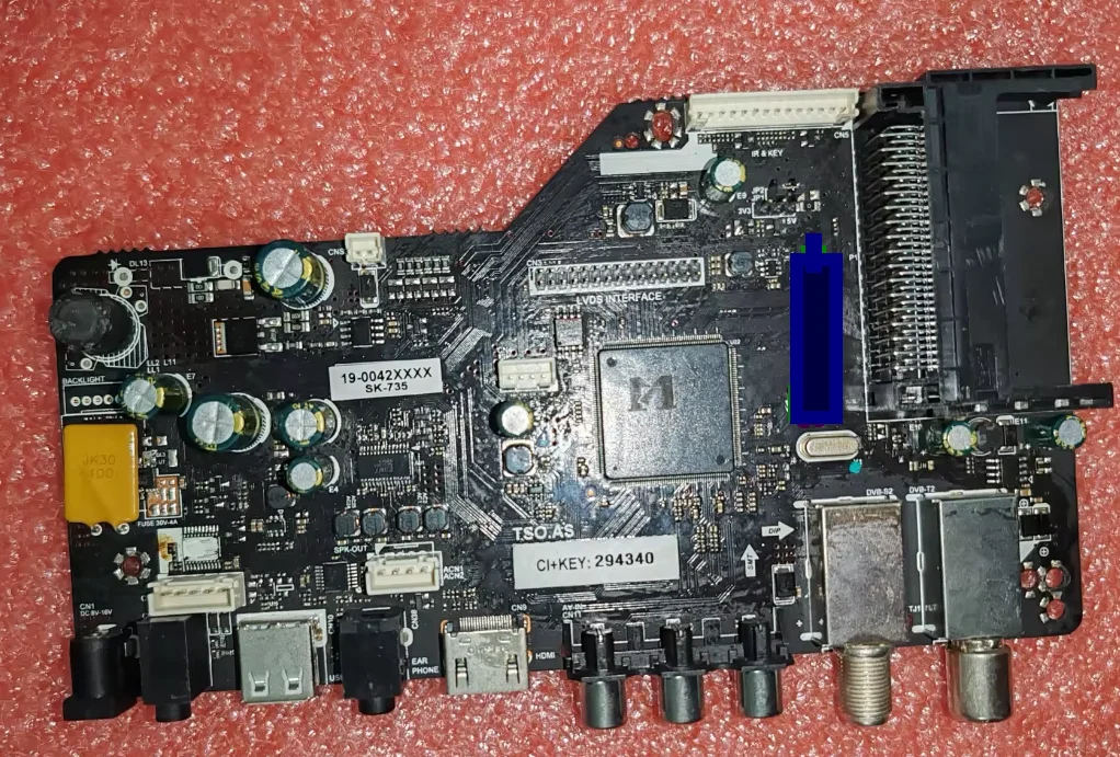 

T.SO.AS 19-0042XXXX SK-735 LED TV motherboard, tested well, with constant current