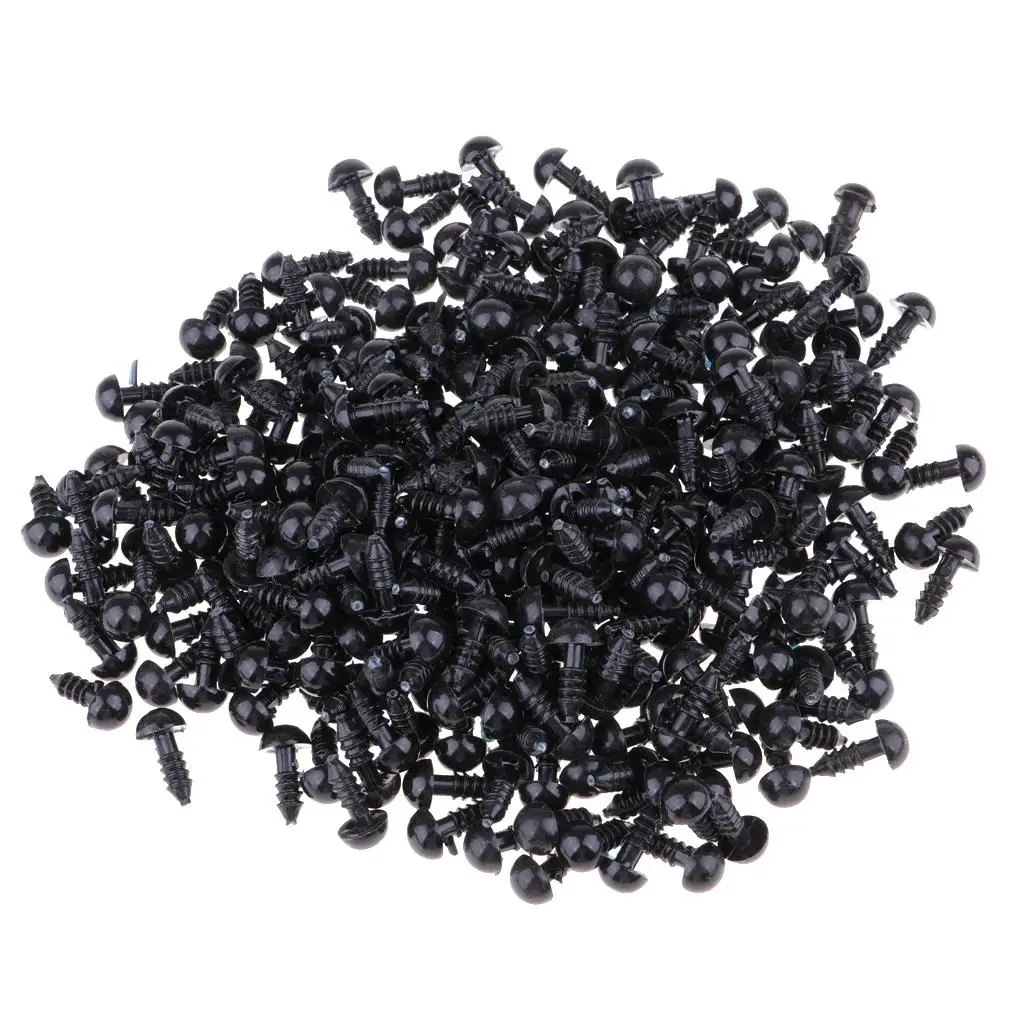 Plastic Bear Doll Eyes for Handcraft Teddy Puppet Art Supplies Doll Making Crafts Eyes for Toys 300 Pieces