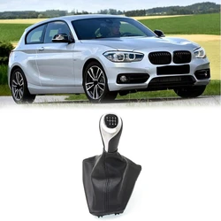 6 Speed Gear Lever Stick Shift Knob With Leather Boot For-BMW 1 Series F20 F21 2011-2016