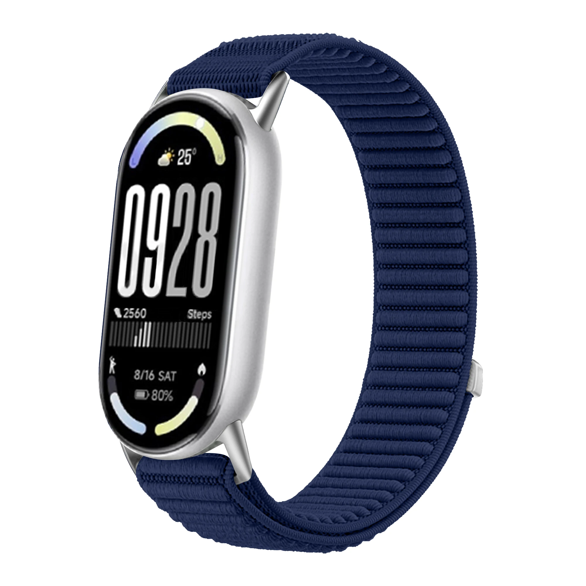 Atmungsaktives Nylonarmband für Xiaomi Mi Band 10 9 8, Sportarmband, Ersatzarmband für Xiaomi Mi Band 10, Uhrenarmband-Zubehör