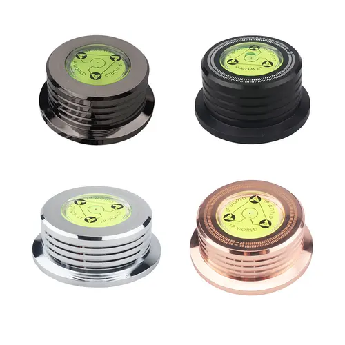 Imagen 2 del producto Estabilizador de disco LP de 50Hz, abrazadera de peso para tocadiscos de Metal y vinilo, aleación de aluminio Universal