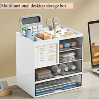 Desktop Combination Drawer Storage Box Desk Organizer Reasonable Partition Office Accessories Pen Holder Organizers Stationery
