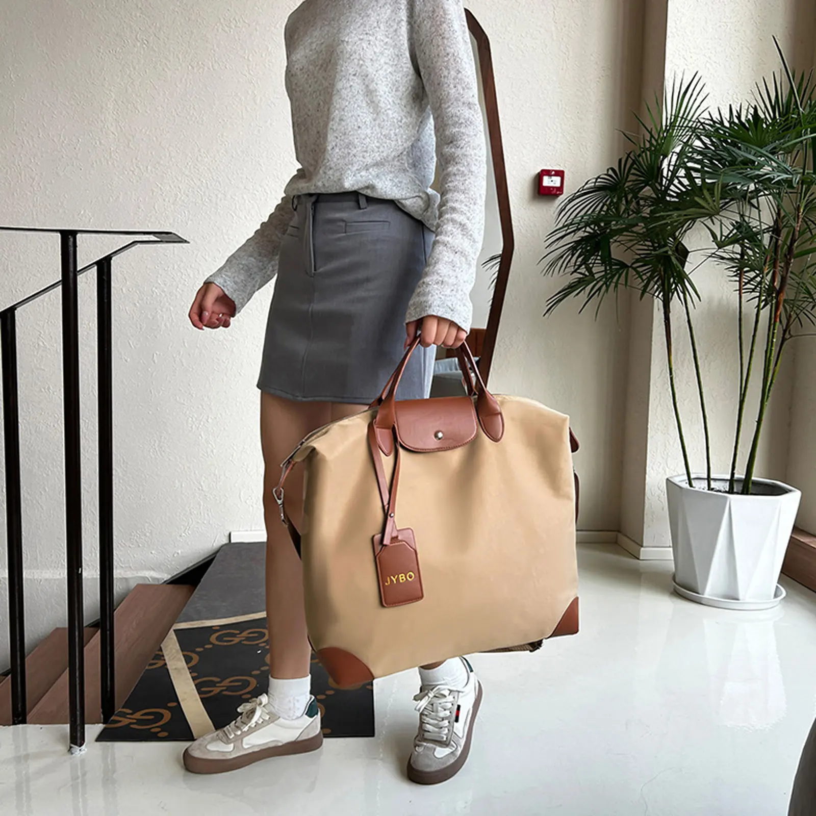 Draagbare Reizen Duffel Tassen Grote Capaciteit Waterdichte Sport Tote Gym Tas Schouder Weekender 'S Nachts Draagtas Voor Vrouwen Meisjes