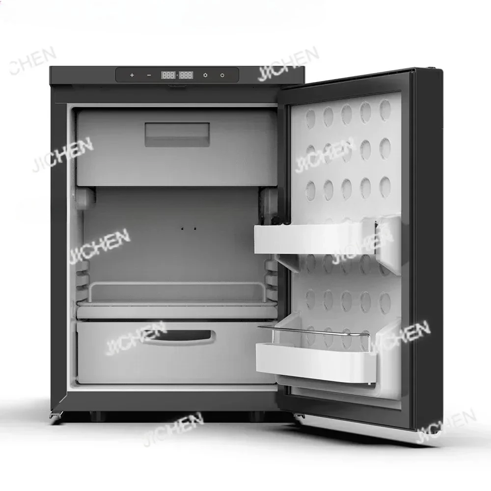 Электрический охладитель CR40, компрессорный холодильник для автомобиля, 12 В, автомобильный холодильник, автомобильный домашний портативный холодильник двойного назначения с морозильной камерой